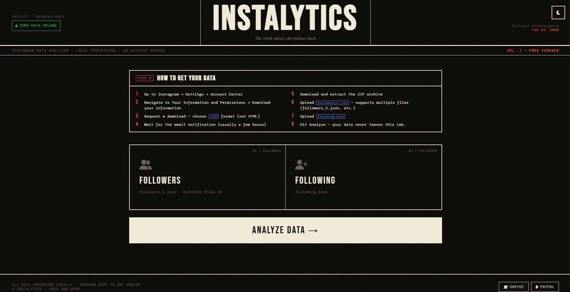 Instalytics preview